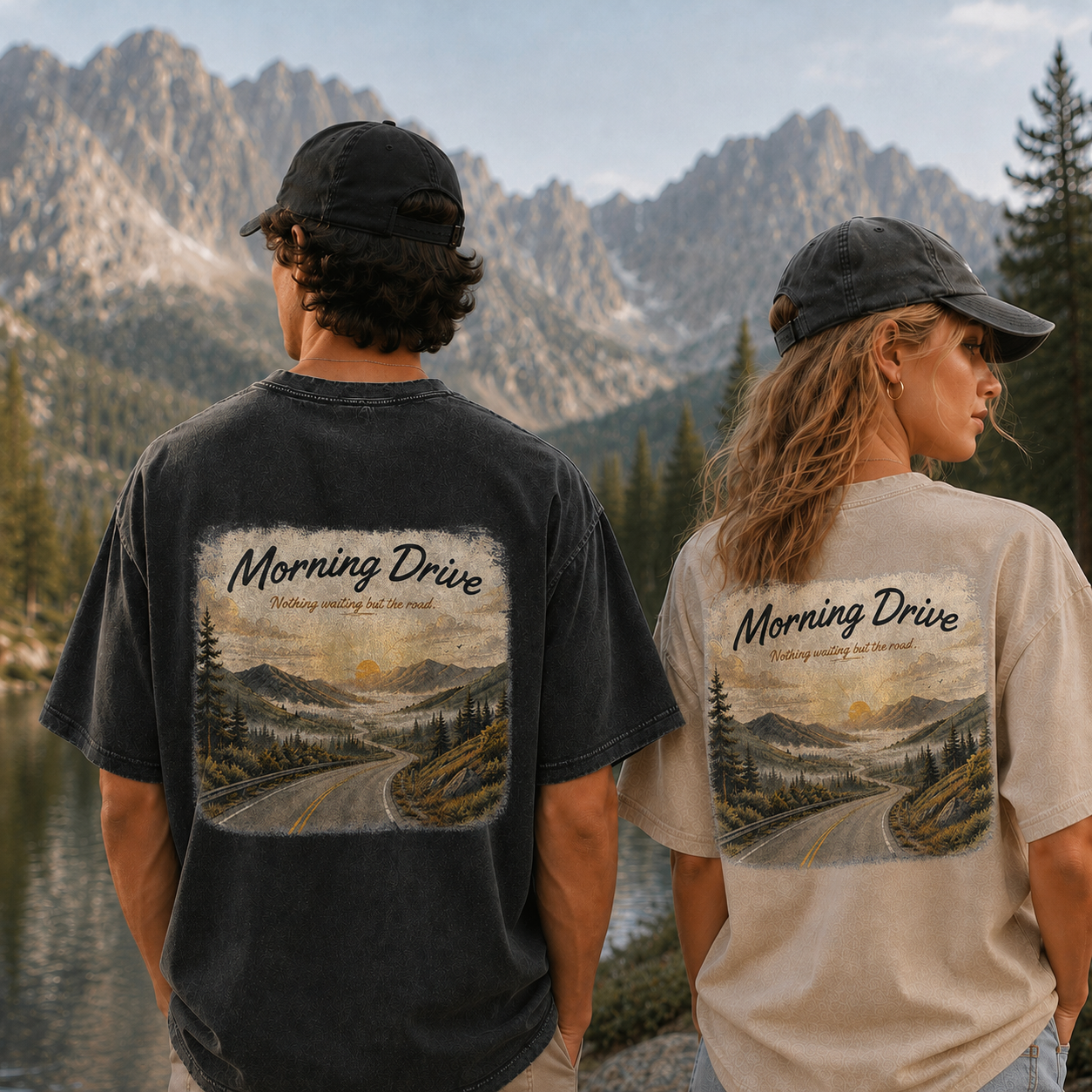 Before the World Wakes Vintage Washed T-Shirt