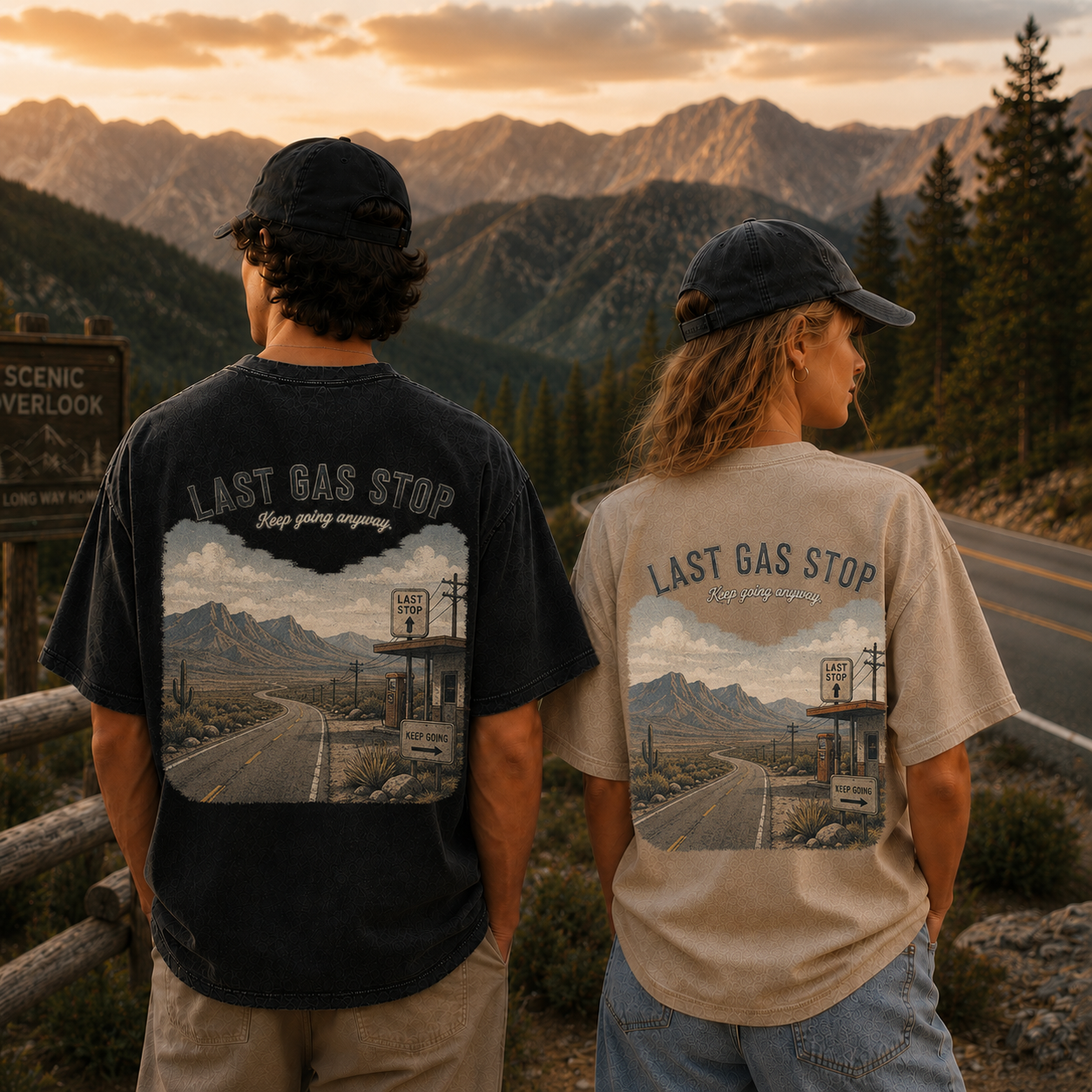 Beyond the Last Stop Vintage Washed T-Shirt