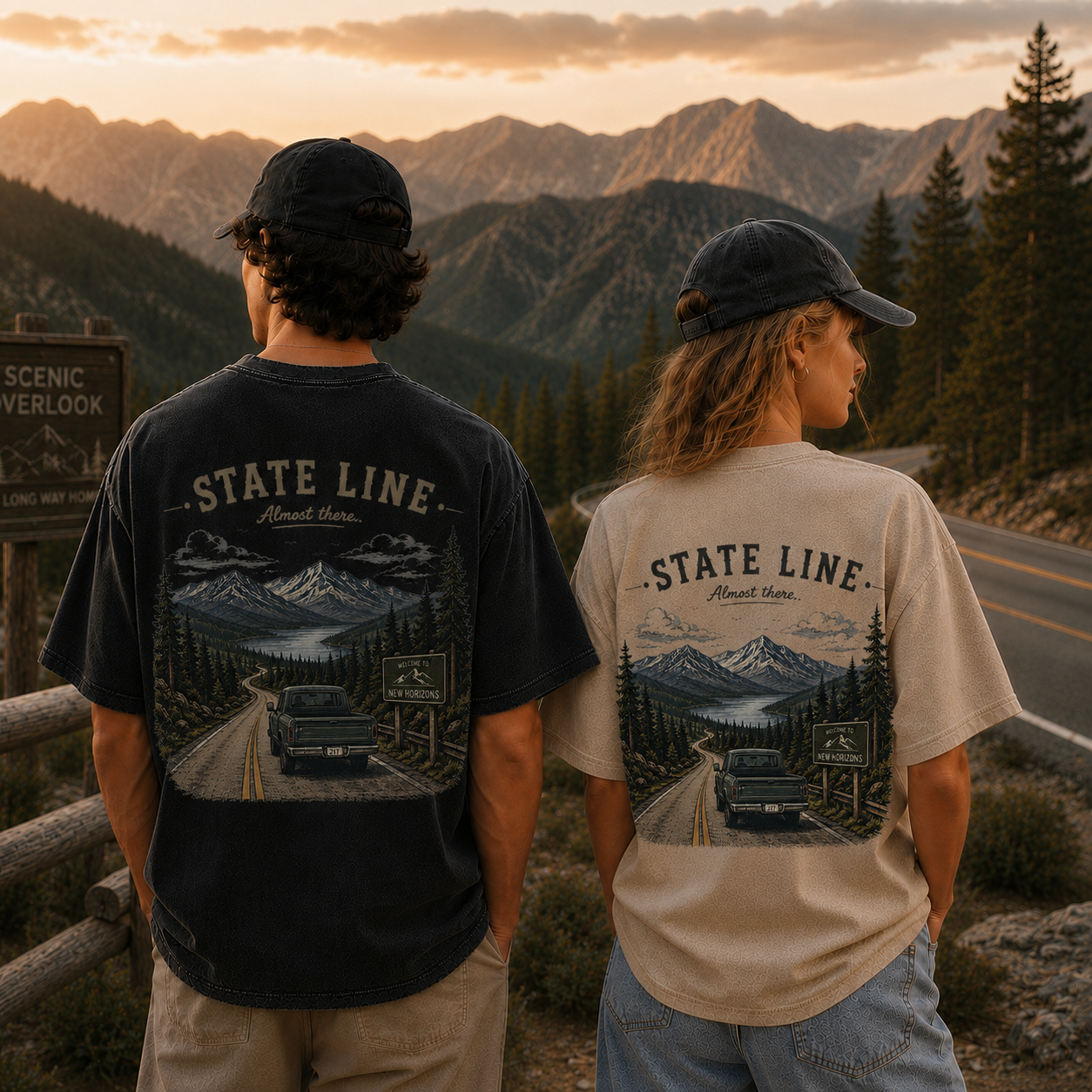 Toward New Horizons Vintage Washed T-Shirt