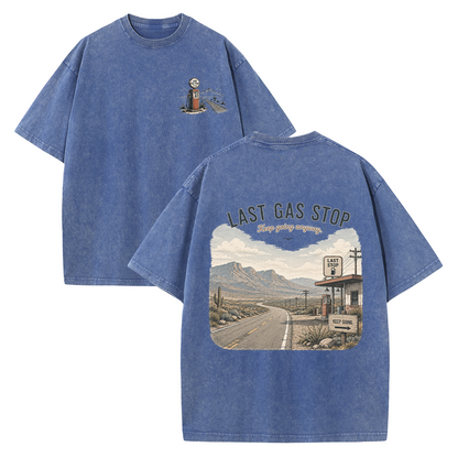 Beyond the Last Stop Vintage Washed T-Shirt