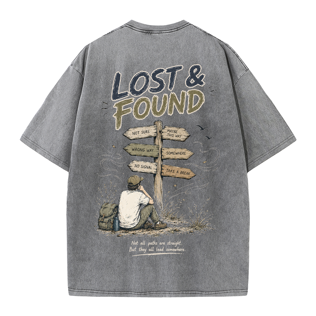 Finding Direction Vintage Washed T-Shirt