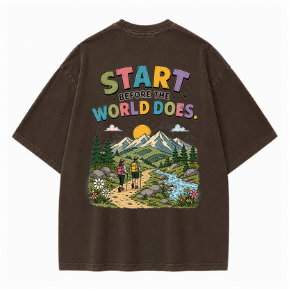 Sunrise Journey Vintage Washed T-Shirt