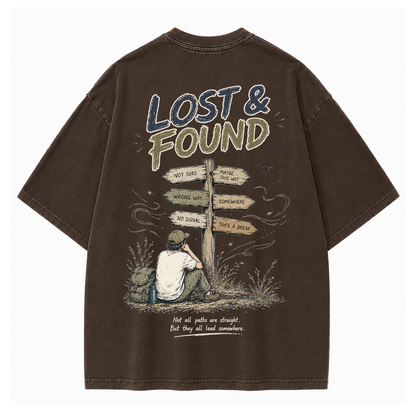 Finding Direction Vintage Washed T-Shirt