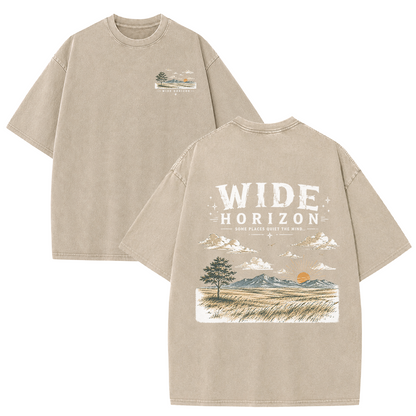 Where the Horizon Opens Vintage Washed T-Shirt