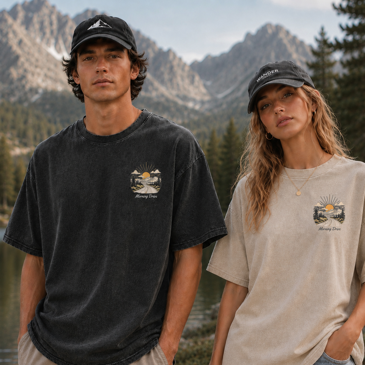Before the World Wakes Vintage Washed T-Shirt