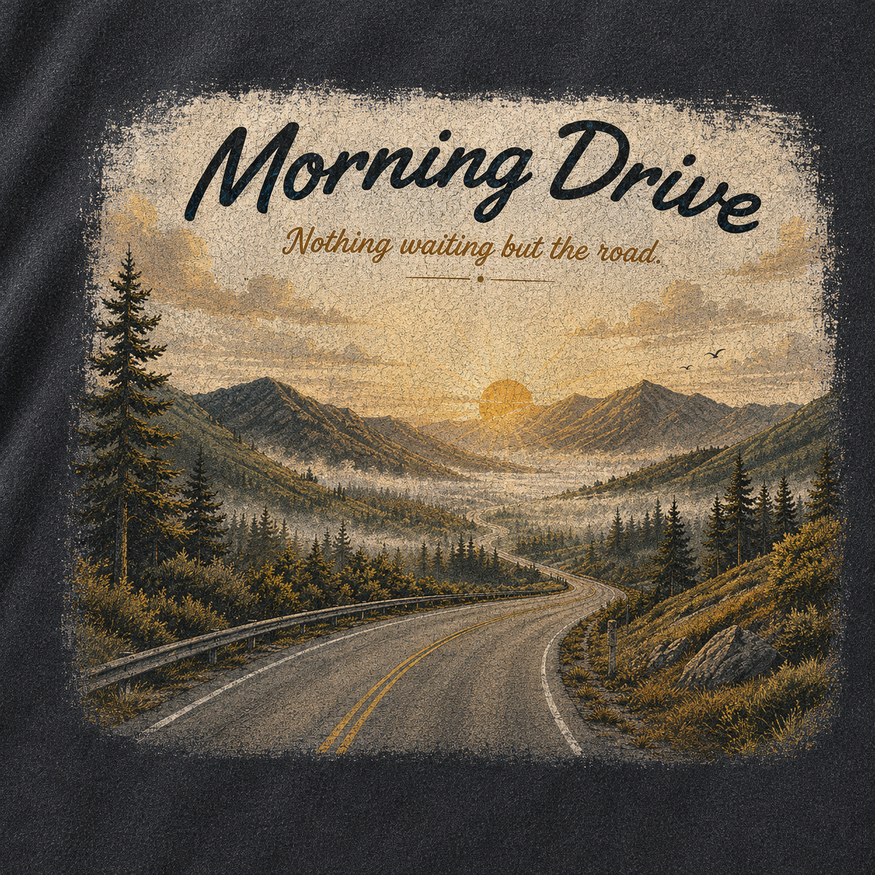 Before the World Wakes Vintage Washed T-Shirt