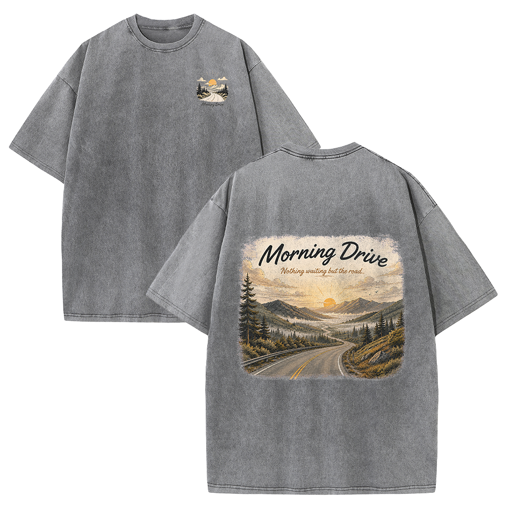 Before the World Wakes Vintage Washed T-Shirt