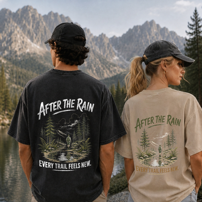 Trail After Rain Vintage Washed T-Shirt