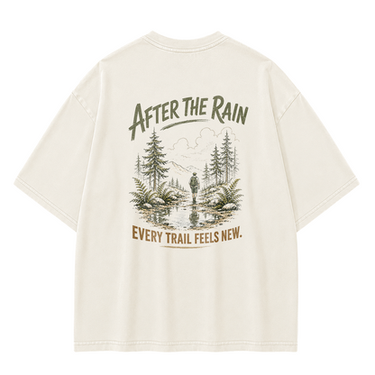 Trail After Rain Vintage Washed T-Shirt