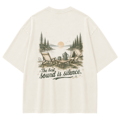 Moonlit Shore Vintage Washed T-Shirt