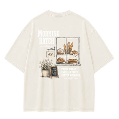 The Morning Bakery Graphic Vintage Washed T-Shirt