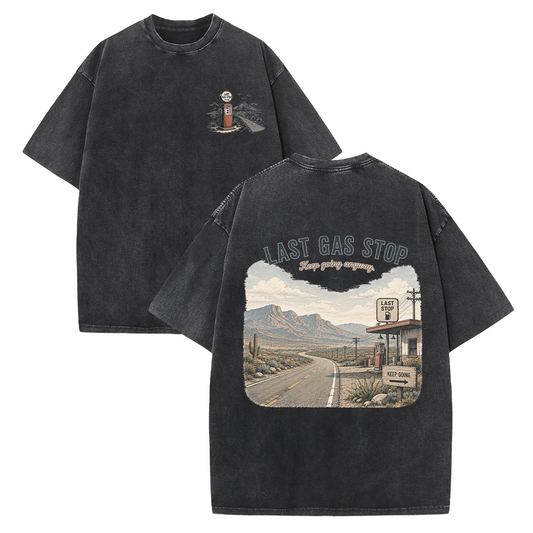 Beyond the Last Stop Vintage Washed T-Shirt