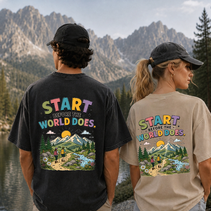Sunrise Journey Vintage Washed T-Shirt