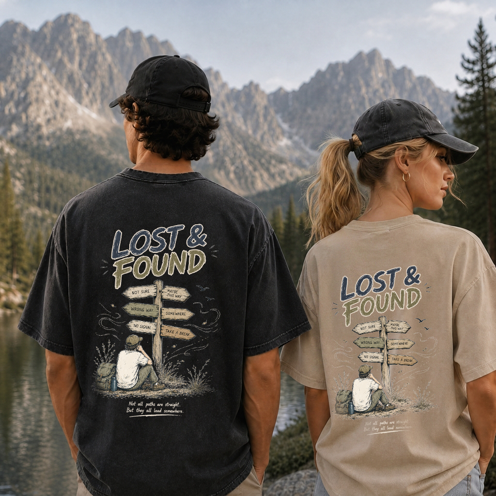 Finding Direction Vintage Washed T-Shirt