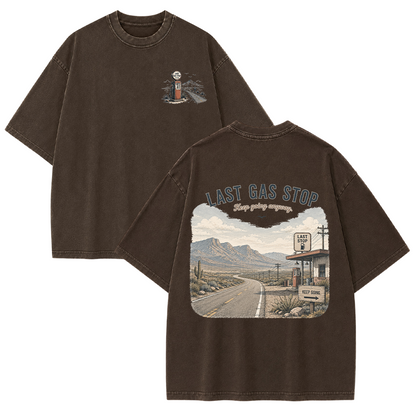 Beyond the Last Stop Vintage Washed T-Shirt