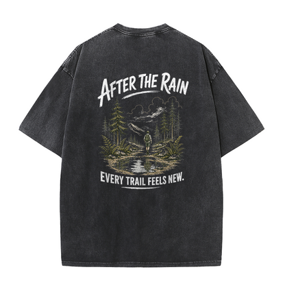 Trail After Rain Vintage Washed T-Shirt