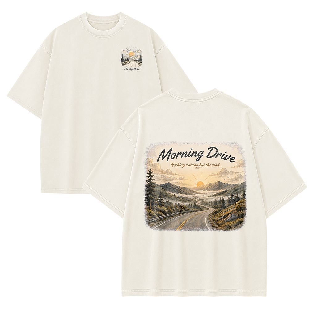 Before the World Wakes Vintage Washed T-Shirt