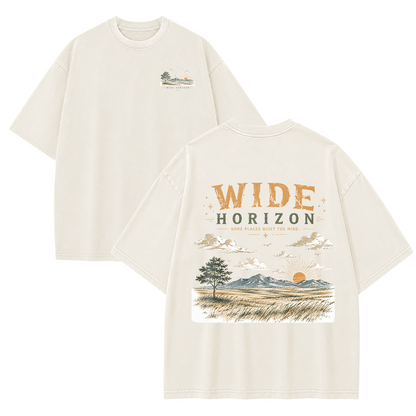 Where the Horizon Opens Vintage Washed T-Shirt