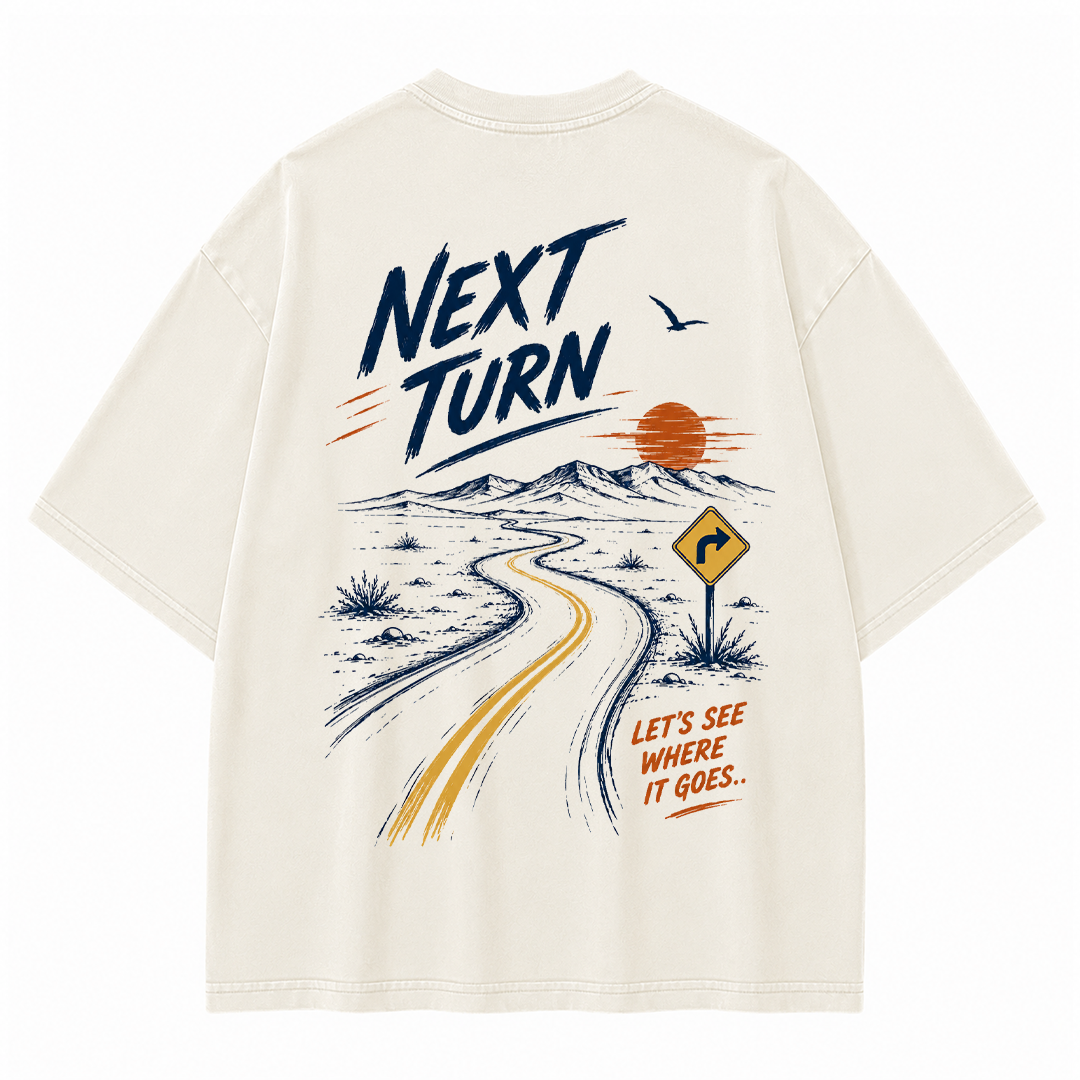 Next Turn Scenic Route Vintage Washed T-Shirt