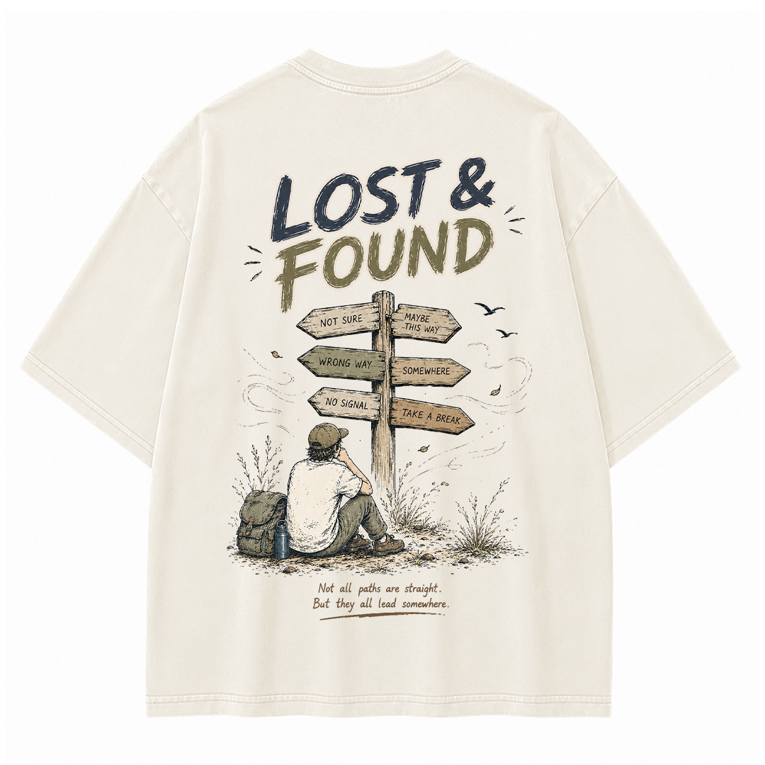 Finding Direction Vintage Washed T-Shirt