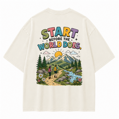 Sunrise Journey Vintage Washed T-Shirt