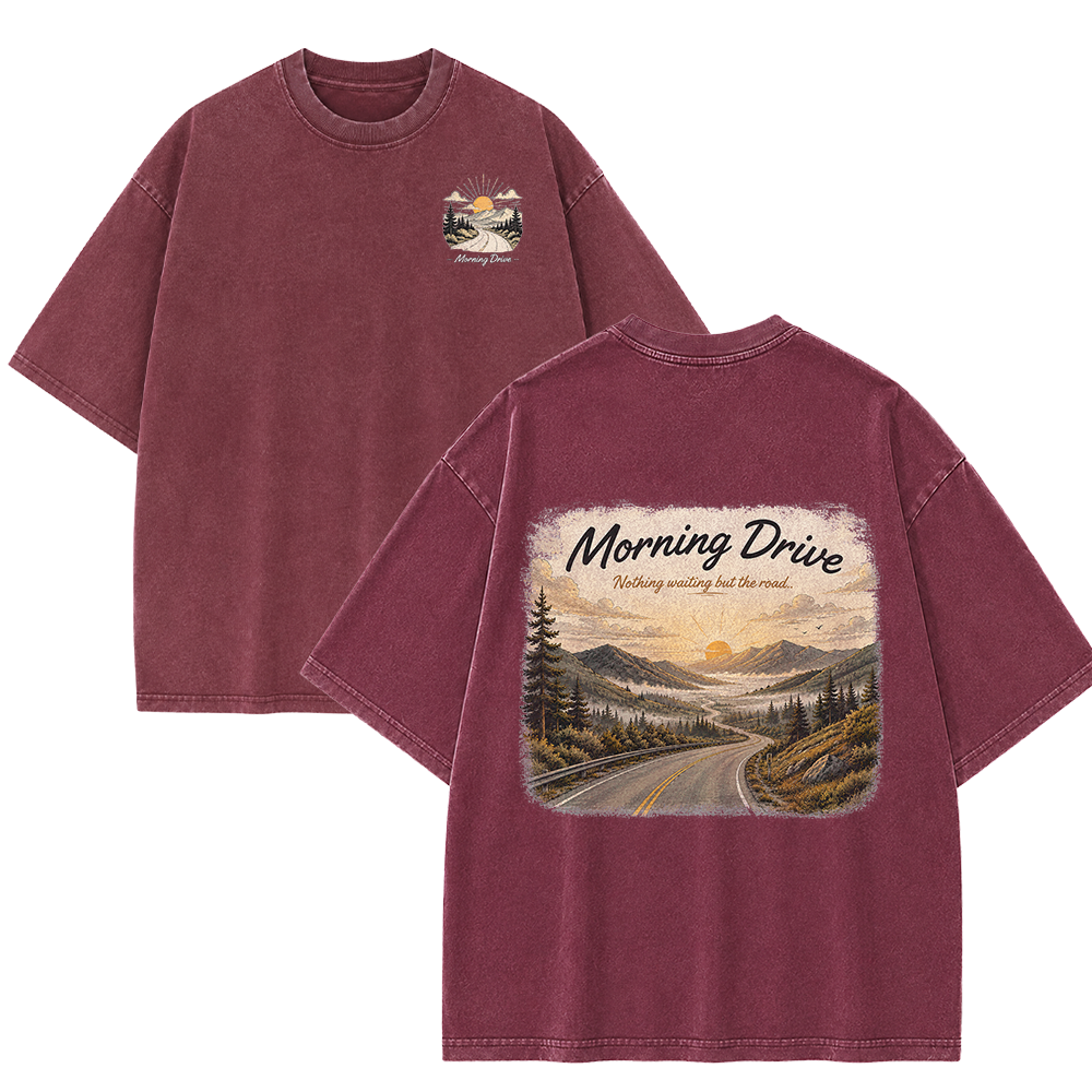 Before the World Wakes Vintage Washed T-Shirt
