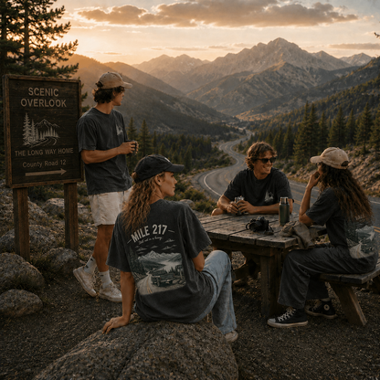 Lakeside Highway Vintage Washed T-Shirt