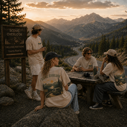Scenic Overlook Vintage Washed T-Shirt