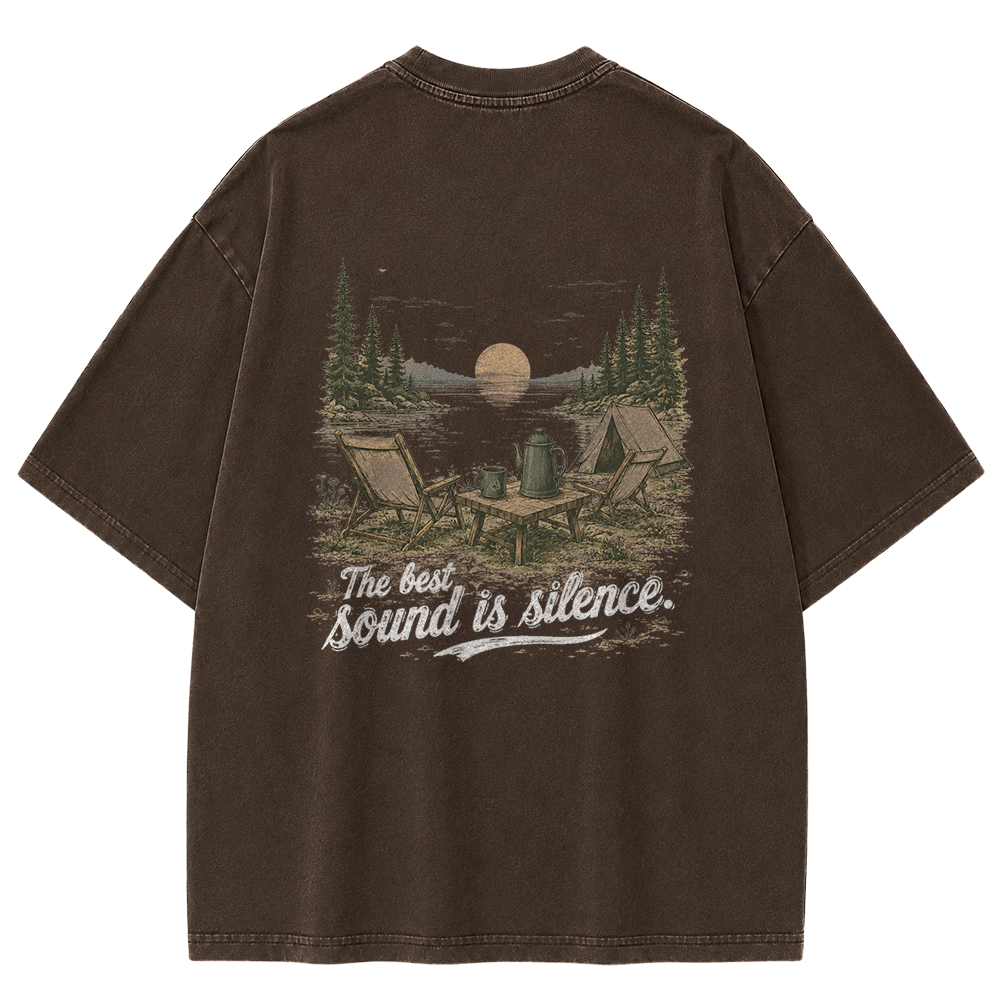 Moonlit Shore Vintage Washed T-Shirt