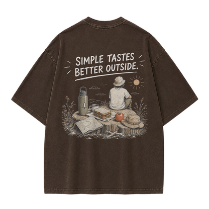 Picnic by the Lake Vintage Washed T-Shirt