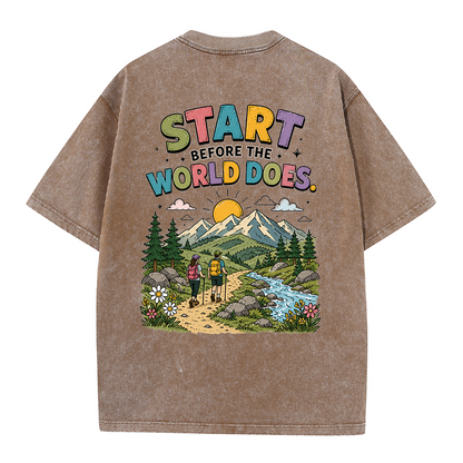 Sunrise Journey Vintage Washed T-Shirt