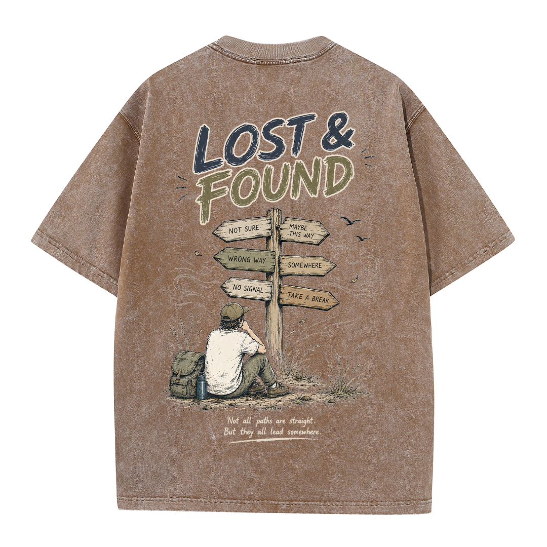 Finding Direction Vintage Washed T-Shirt