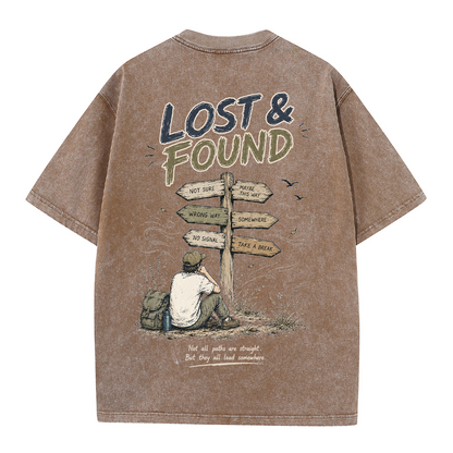 Finding Direction Vintage Washed T-Shirt