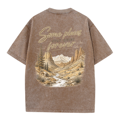 Echoes of Quiet Places Vintage Washed T-Shirt