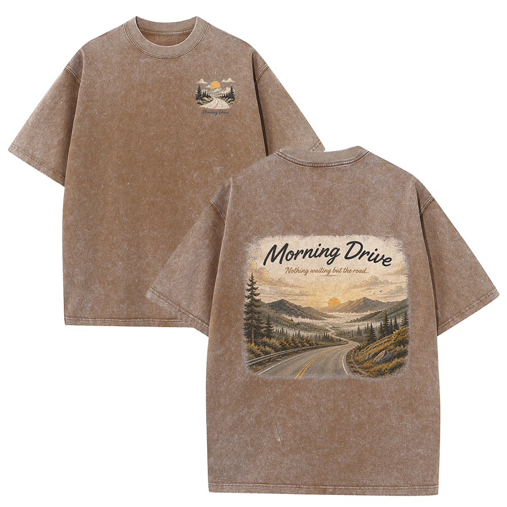 Before the World Wakes Vintage Washed T-Shirt