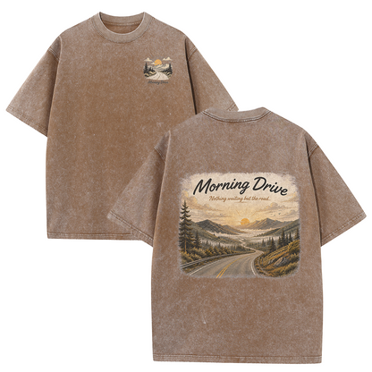 Before the World Wakes Vintage Washed T-Shirt