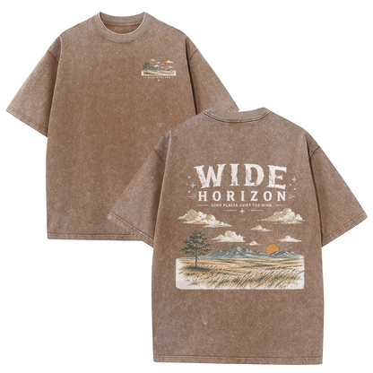 Where the Horizon Opens Vintage Washed T-Shirt