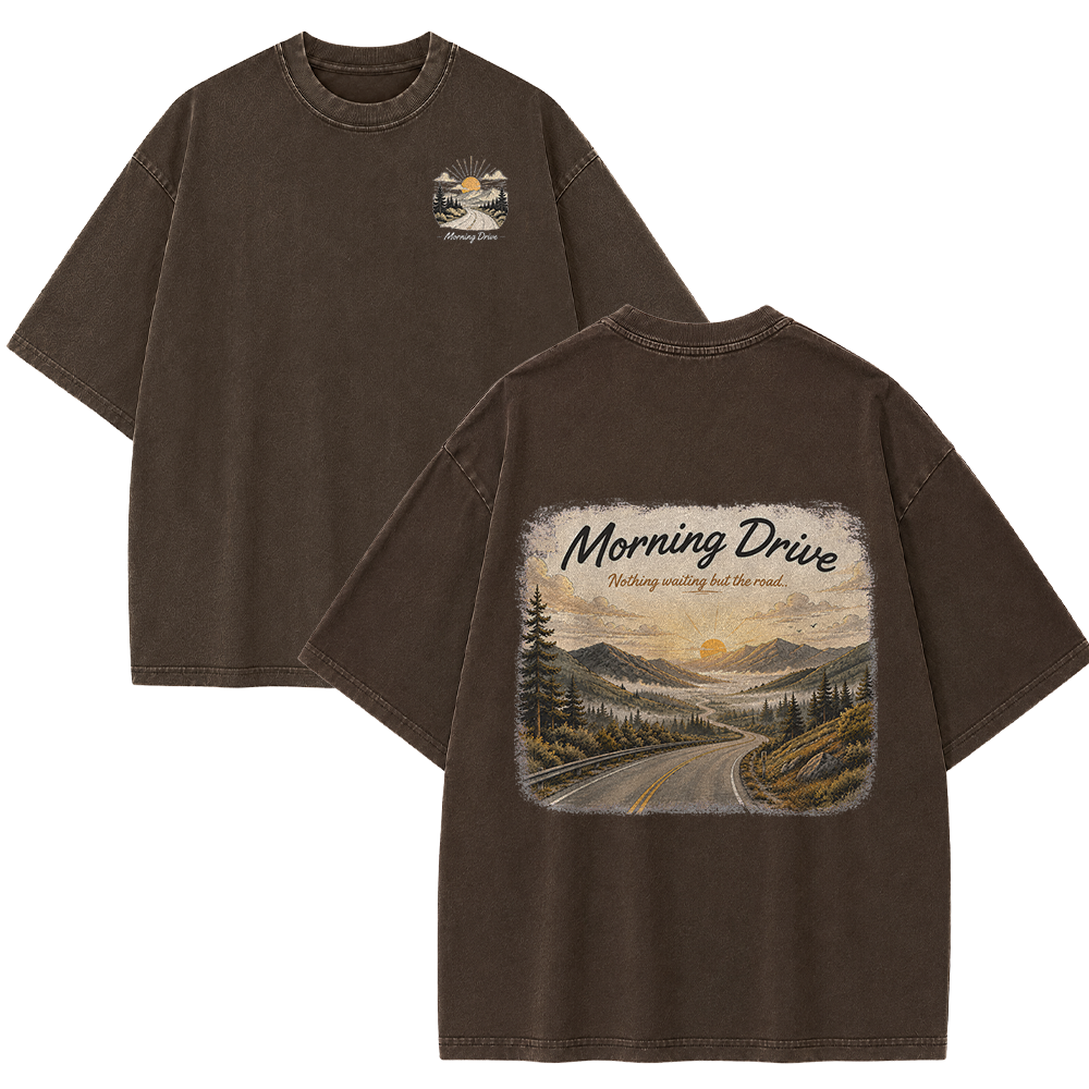 Before the World Wakes Vintage Washed T-Shirt