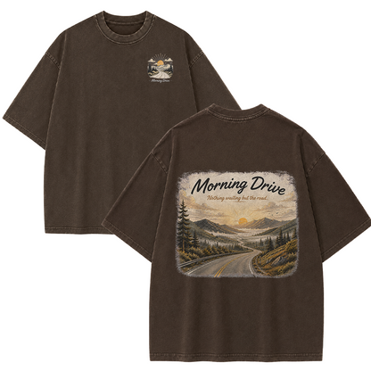 Before the World Wakes Vintage Washed T-Shirt