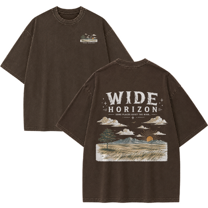 Where the Horizon Opens Vintage Washed T-Shirt