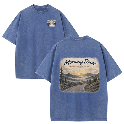 Before the World Wakes Vintage Washed T-Shirt