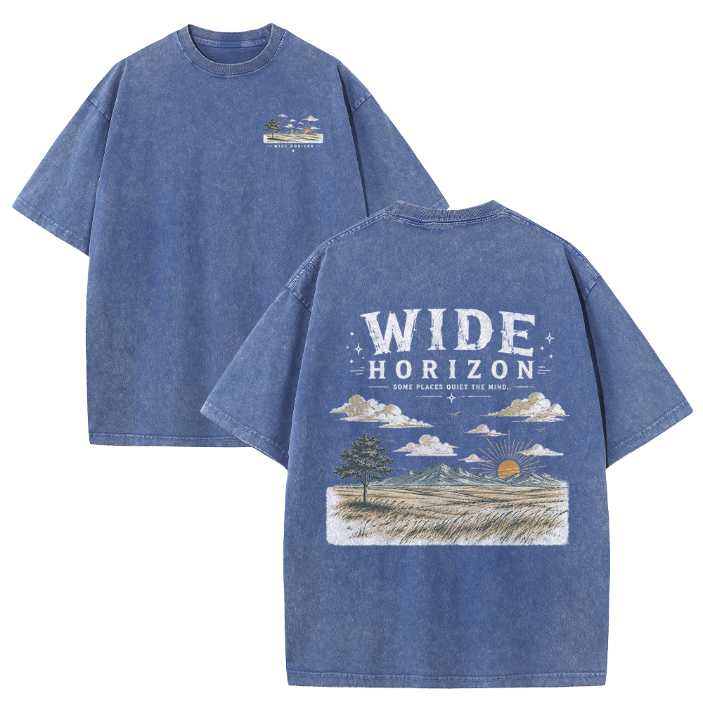 Where the Horizon Opens Vintage Washed T-Shirt