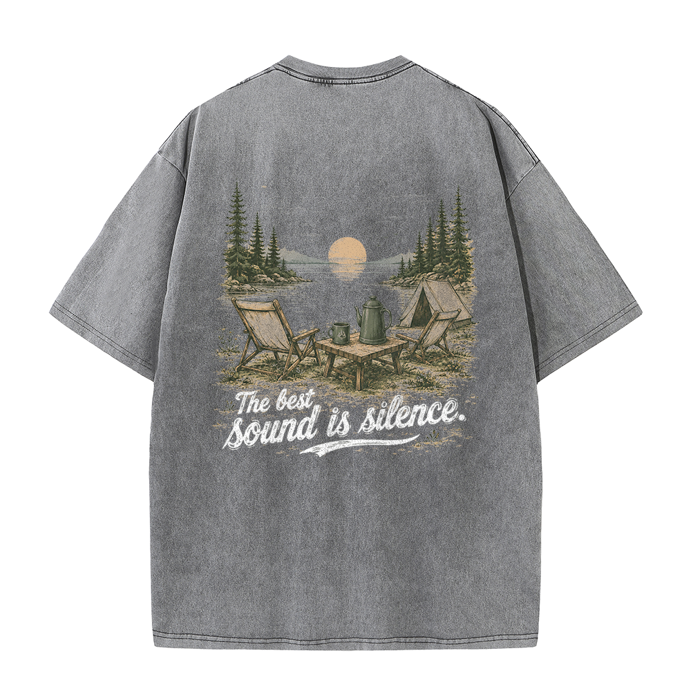 Moonlit Shore Vintage Washed T-Shirt