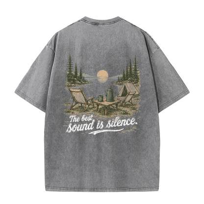 Moonlit Shore Vintage Washed T-Shirt