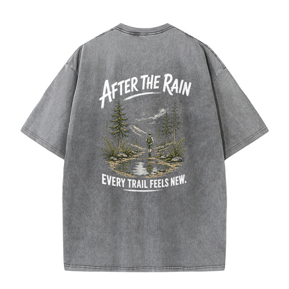 Trail After Rain Vintage Washed T-Shirt