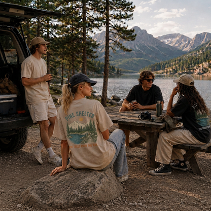 Where the Trail Leads Vintage Washed T-Shirt