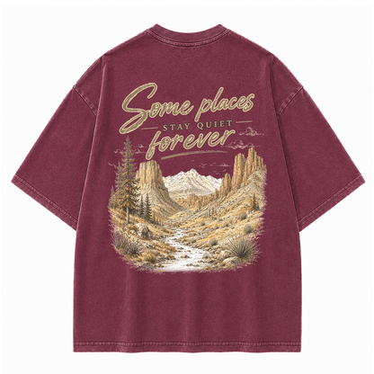 Echoes of Quiet Places Vintage Washed T-Shirt