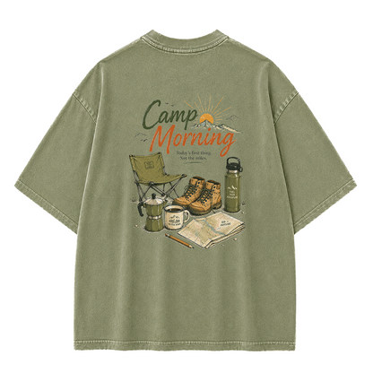 Morning Camp Vintage Washed T-Shirt