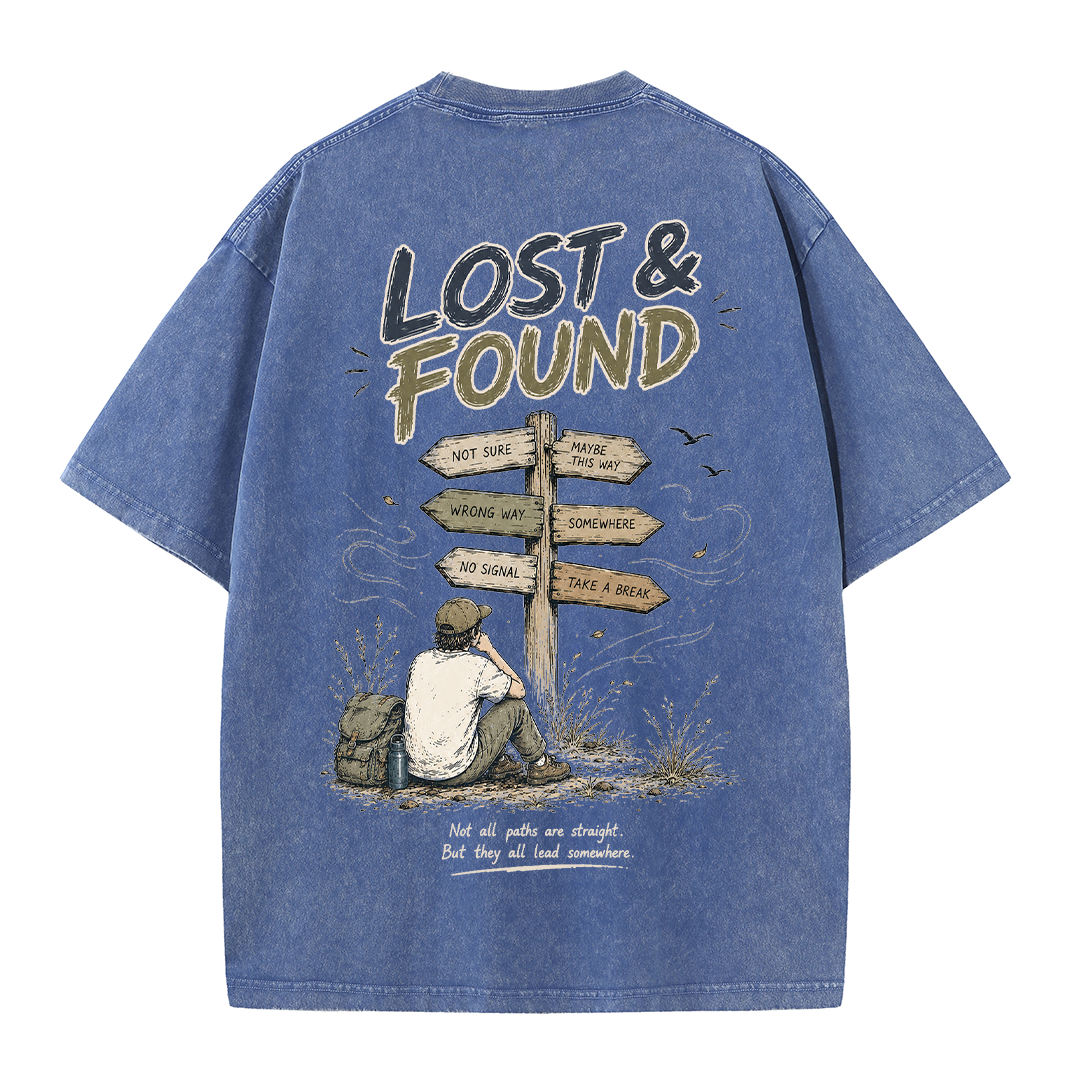 Finding Direction Vintage Washed T-Shirt