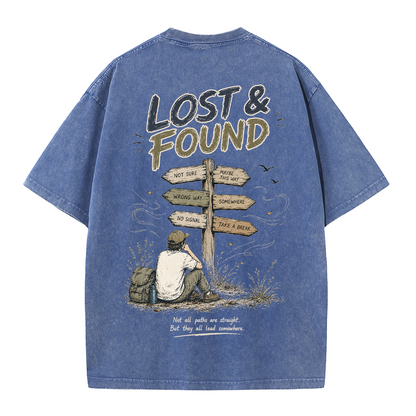 Finding Direction Vintage Washed T-Shirt